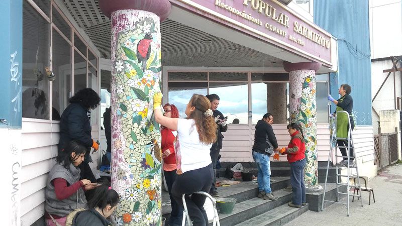 Avanza la Refuncionalización y Reestructuración de la Biblioteca Popular Sarmiento