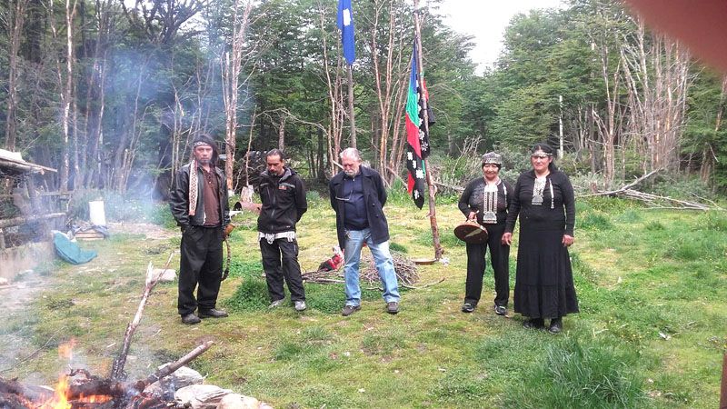 Funcionarios municipales acompañaron la ceremonia ‘Guillatun’ del pueblo mapuche