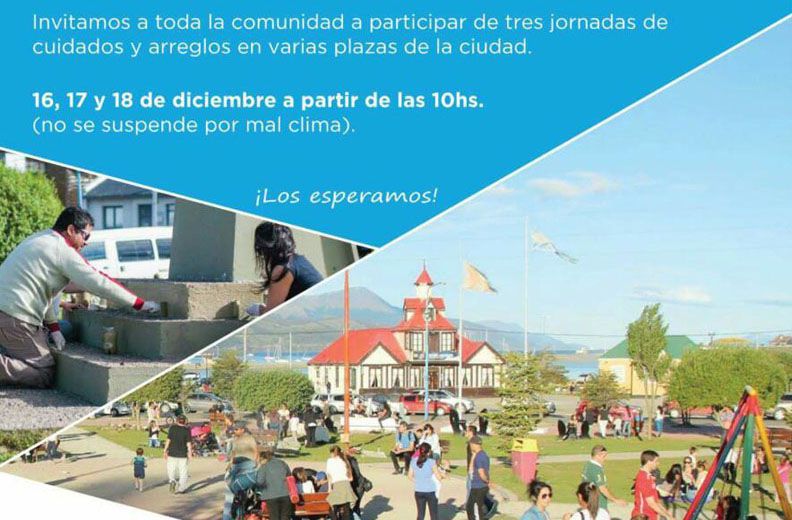 Tres jornadas de saneamiento y restauración de espacios públicos junto a la comunidad