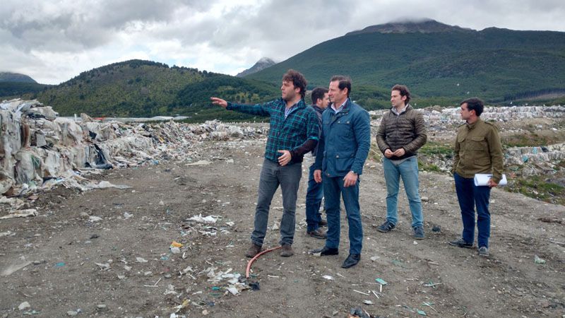  De Marco recorrió el relleno sanitario junto al concejal Bertotto 