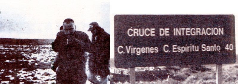 El gobernador anuncia obras para cruce por aguas argentinas