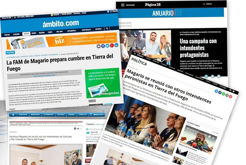 Destacan que temas planteados por municipios fueguinos integran la agenda de la FAM