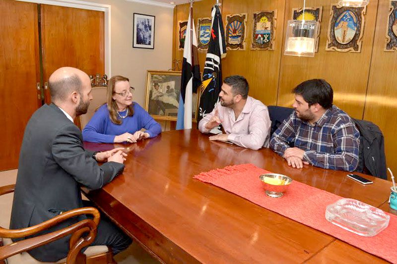 El intendente Vuoto se reunió con Alicia Kirchner