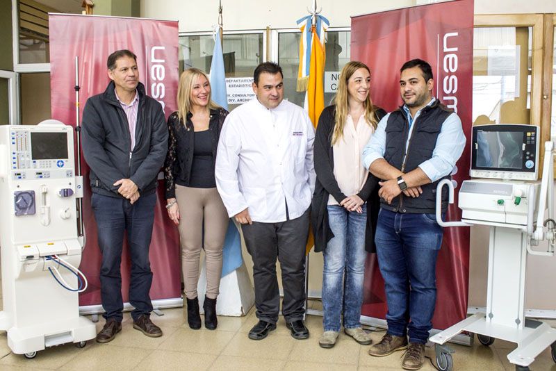 El hospital de Ushuaia recibió importante donación del Grupo Newsan