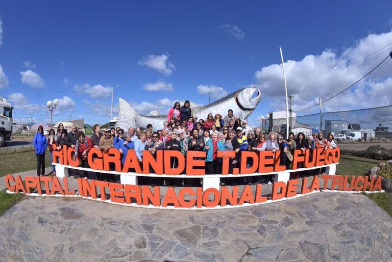 Adultos mayores de Ushuaia y Río Grande se reunieron para compartir experiencias