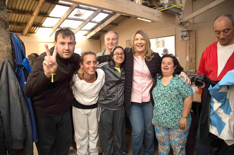 El CAAD recibió materiales entregados por Bertone y rugbiers 