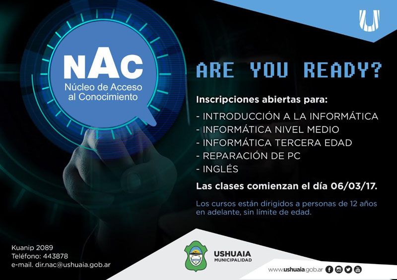  Se abren las inscripciones para los cursos de formación laboral