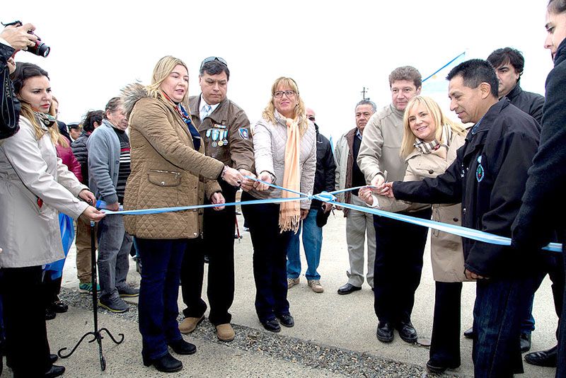 Inauguraron la Carpa de la Dignidad en Río Grande