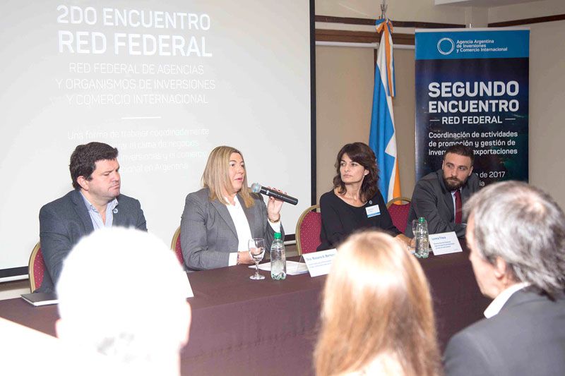 Bertone defendió la industria fueguina durante el encuentro de las agencias de inversión y comercio exterior