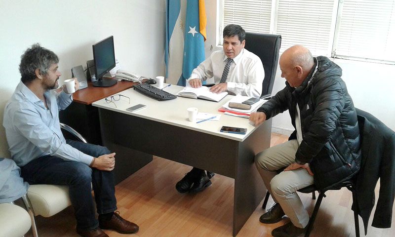 Pino analizó la situación socioeconómica y política con sus pares Romano y Romero