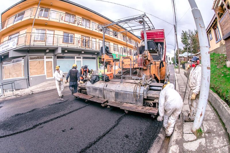 Avanza la pavimentación de la calle Gobernador Paz