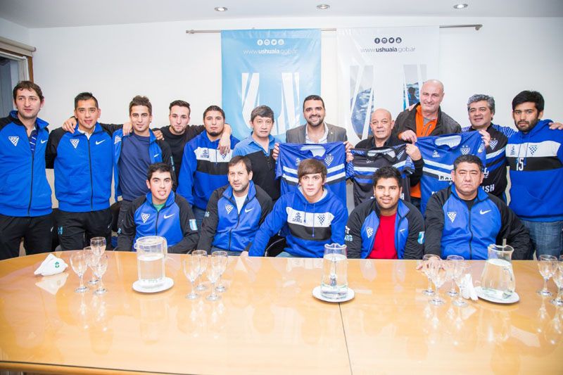 Vuoto recibió al Club Magallanes antes de su participación en la Copa Intercontinental