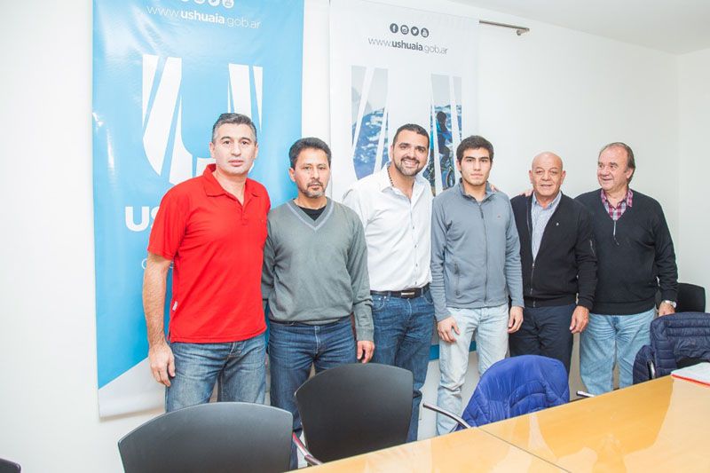 Vuoto recibió al karateca ushuaiense Francisco Ainardi