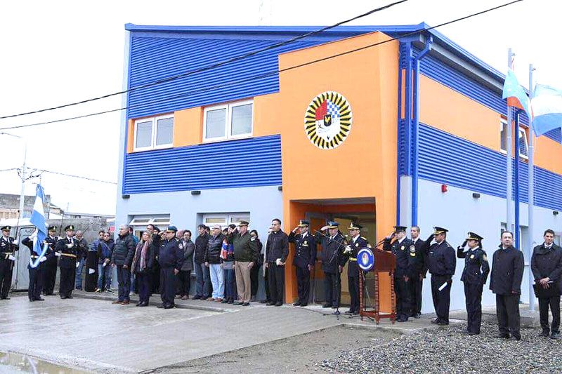 Bertone inauguró comisaría en Río Grande e inaugurará otra en Ushuaia