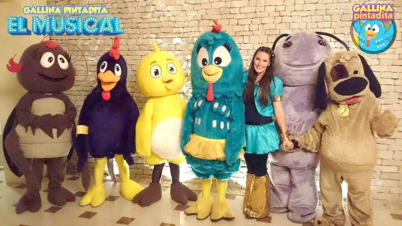 Llega a Ushuaia el musical infantil de ‘La Gallina Pintadita’