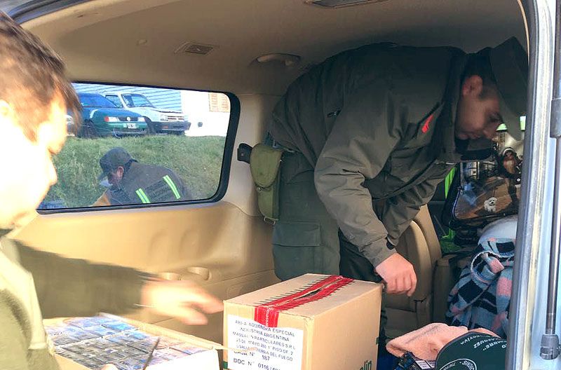 Decomisan 1.886 cartones de cigarrillos