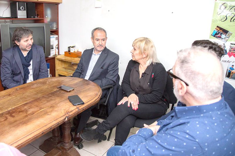 El Secretario del SEDRONAR recorrió instituciones de Ushuaia
