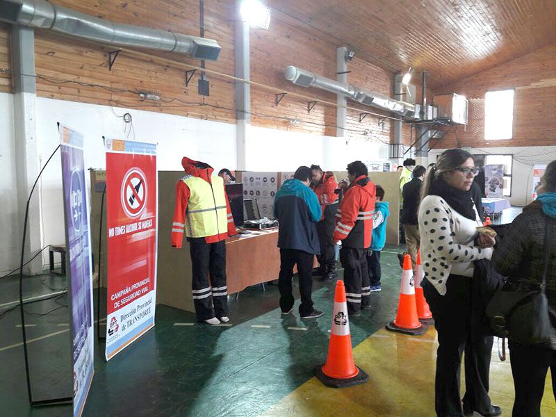 El Municipio de Ushuaia participa en la Expo Vial de la Escuela Nº 16