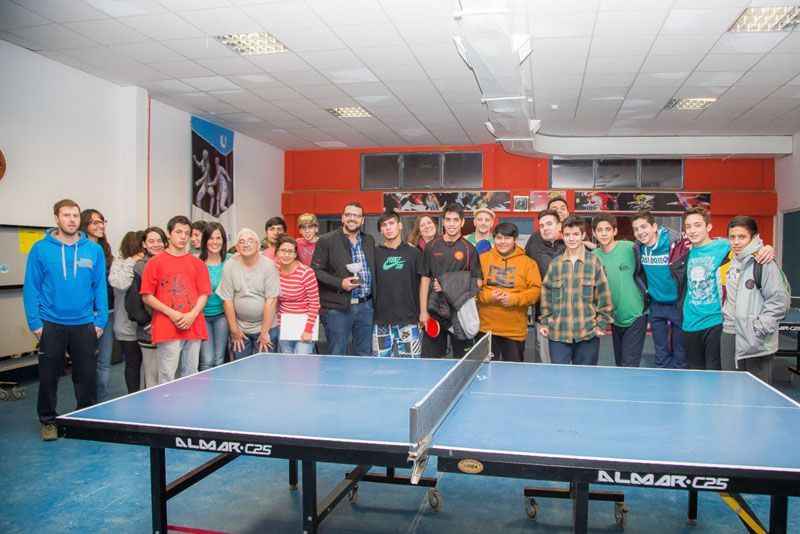 El Intendente acompañó el encuentro de Tenis de Mesa en el CePLA