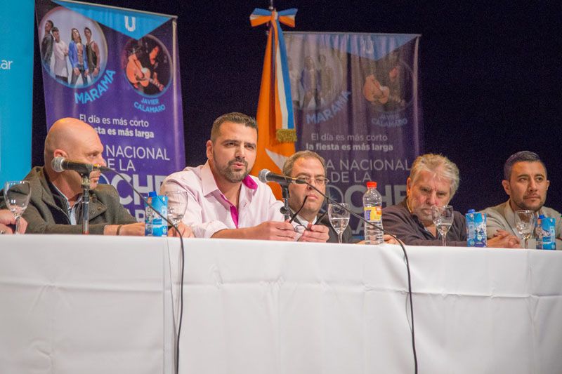 Vuoto encabezó el lanzamiento oficial de La Noche Más Larga