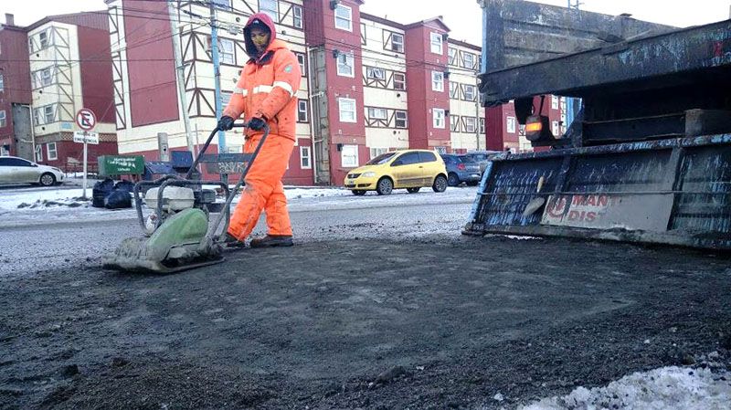 Durante el invierno habrá un trabajo constante de reparación de calles 