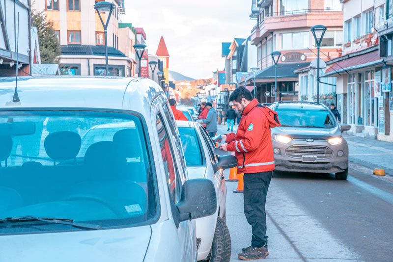 Tránsito y Transporte municipal realizaron controles en calle San Martín 