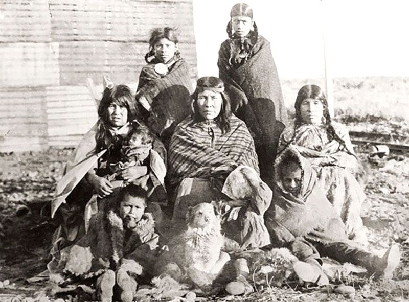 Relatan la captura de un grupo tehuelche con rasgos mestizos