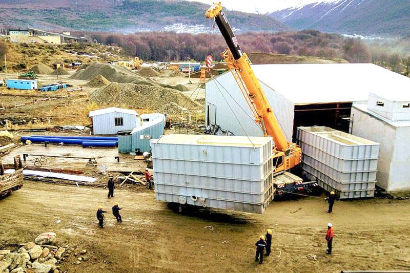 Agua potable: La DPOSS amplía y moderniza todas sus plantas  en la ciudad  de Ushuaia