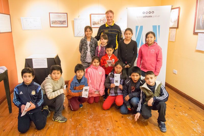 Niños del barrio Kaupén visitaron la ‘X Muestra del Libertador’ General San Martín