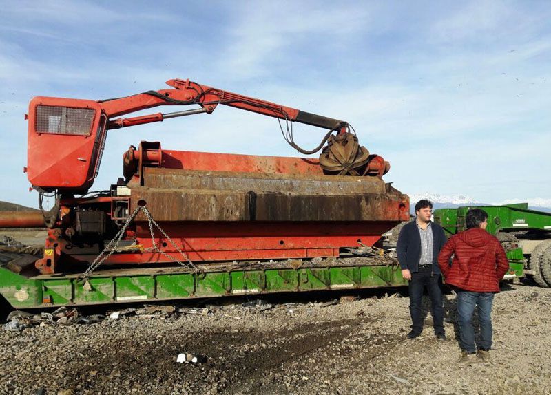Avanza la compactación de chatarra para exportarla hacia el continente