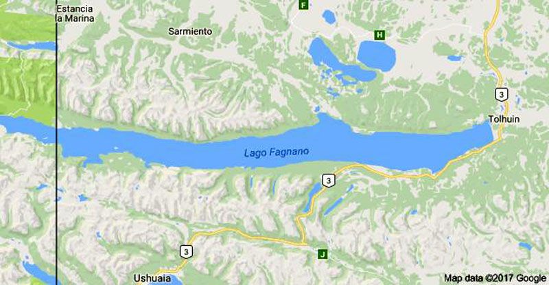 Se registró un sismo con epicentro en el lago Fagnano