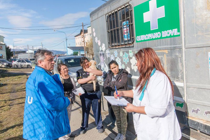 Zoonosis municipal entregó 50 turnos para castración en el barrio Felipe Varela