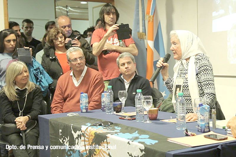 Adolfo Pérez Esquivel y Nora Cortiñas pidieron Verdad, Memoria y Justicia por Malvinas