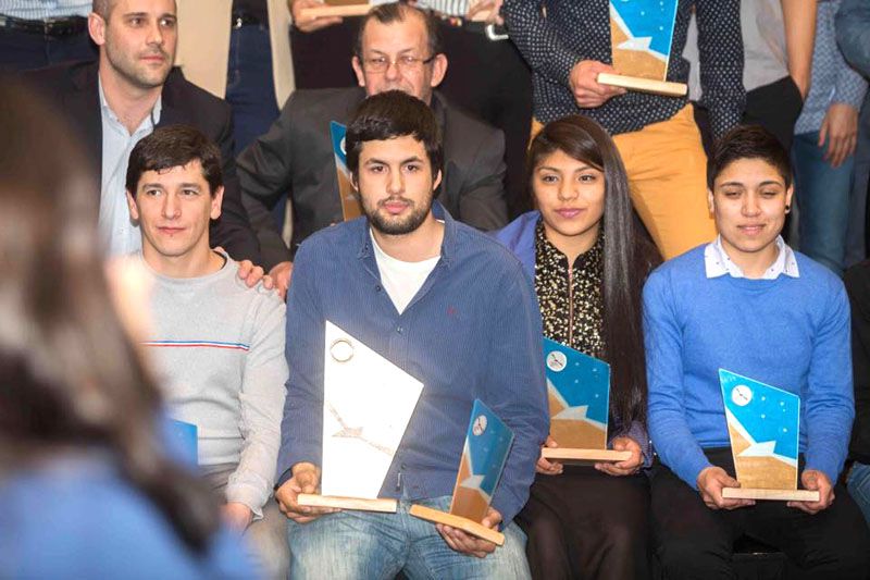 Martín Bronzovich, dueño del oro en una noche histórica