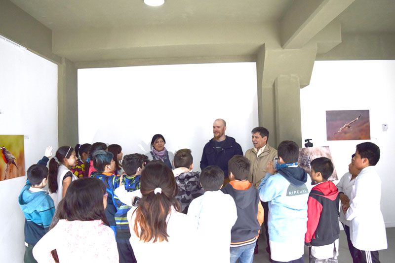 Estudiantes de Ushuaia visitaron la Sala Cultural del Concejo Deliberante