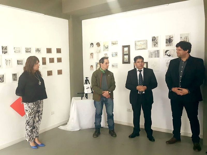 Se expone la obra “Guerras” en la Sala Cultural del Concejo