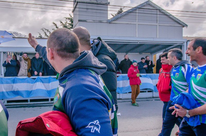 Vuoto destacó la participación popular en el aniversario de Ushuaia