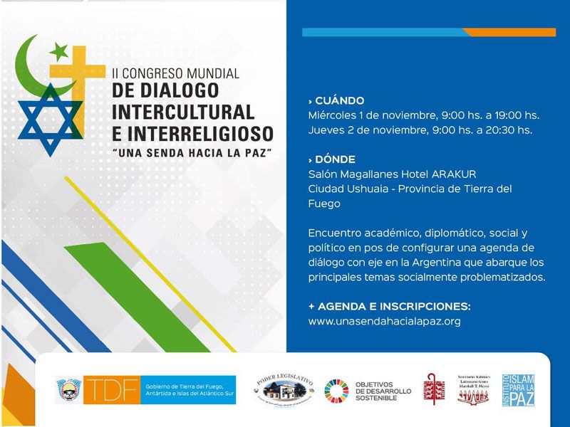 Realizan el II Congreso Mundial de Diálogo Intercultural e Interreligioso