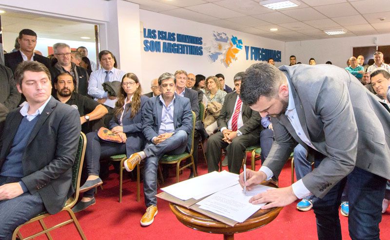 Defensa de la industria: Vuoto renovó el respaldo a Bertone