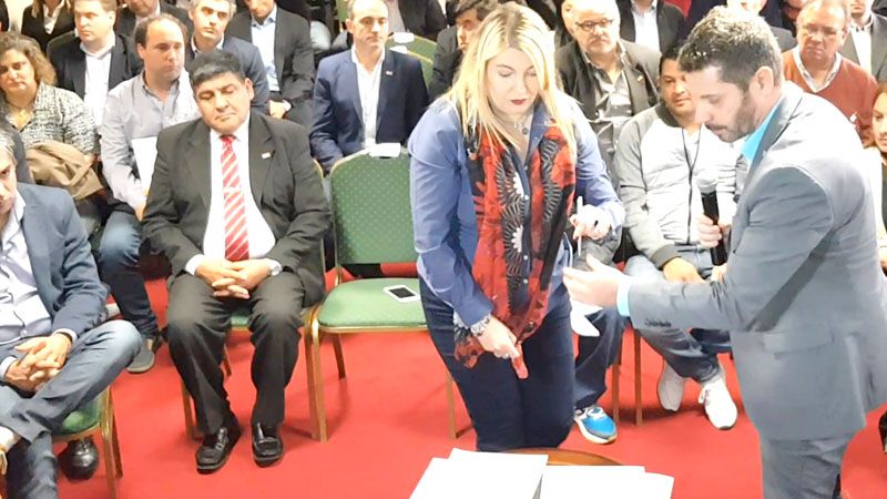 Bertone viajó a Buenos Aires con el respaldo de la dirigencia política, sindical y empresaria