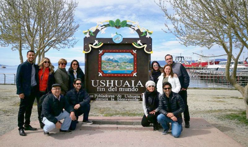 Ushuaia recibió a empresarios turísticos de Brasil