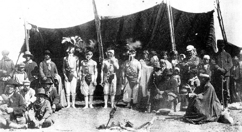 Otorgan un territorio  de doce leguas a la tribu de Saihueque