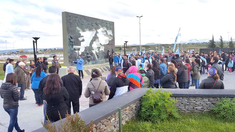 Tierra del Fuego rindió homenaje a los tripulantes del Submarino ARA San Juan