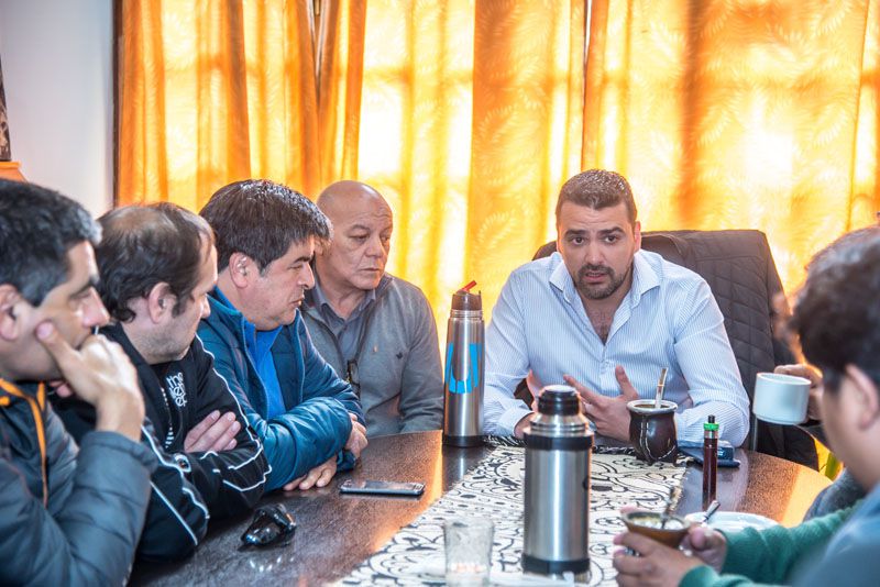 Vuoto se reunió con la dirigencia de ATE