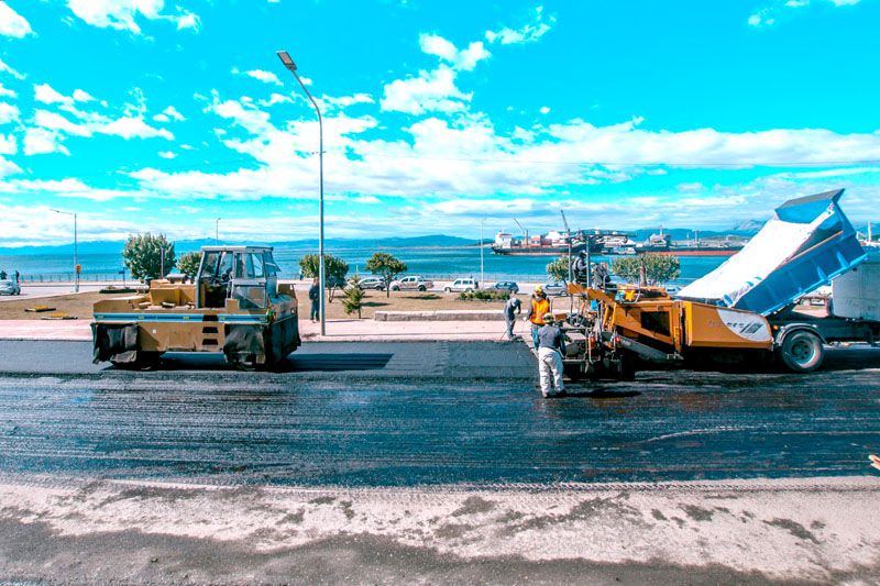 Se realiza repavimentación en Maipú y fresado en 12 de Octubre