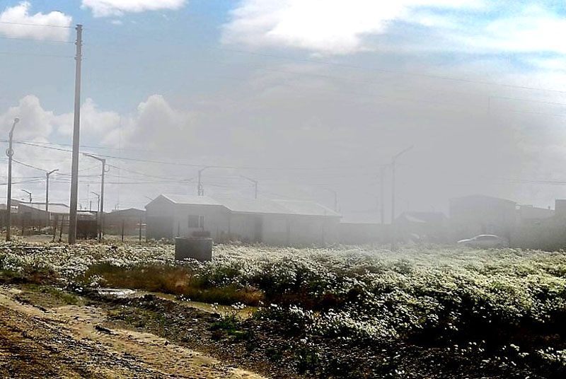 Río Grande otra vez afectada por la “Tempestad de Polvo”