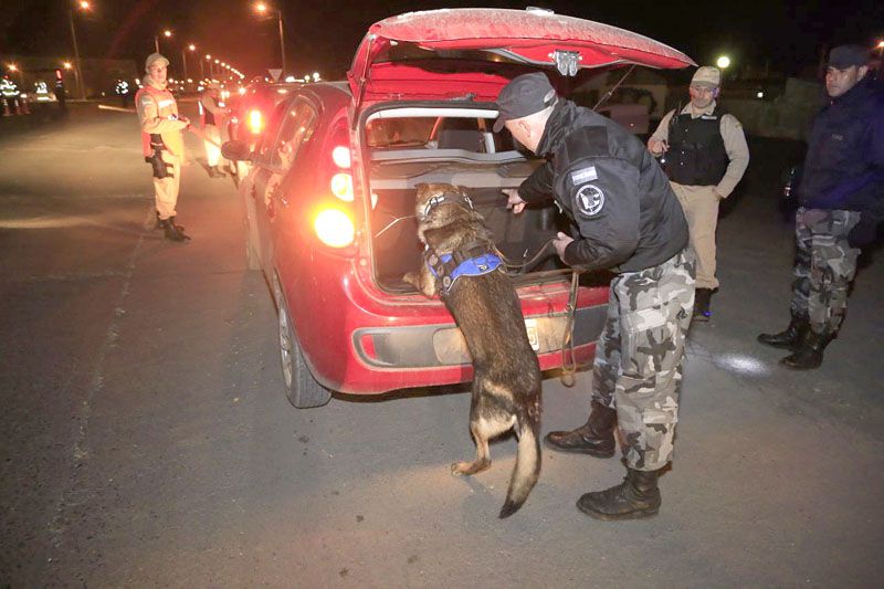  Realizaron un mega operativo interfuerzas en distintos puntos de Río Grande