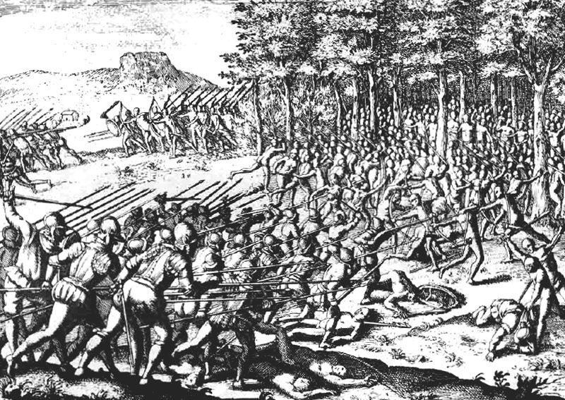  El pueblo mapuche inicia la sublevación contra los españoles