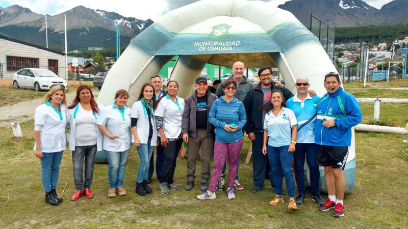 Nueva jornada saludable en el barrio San Salvador