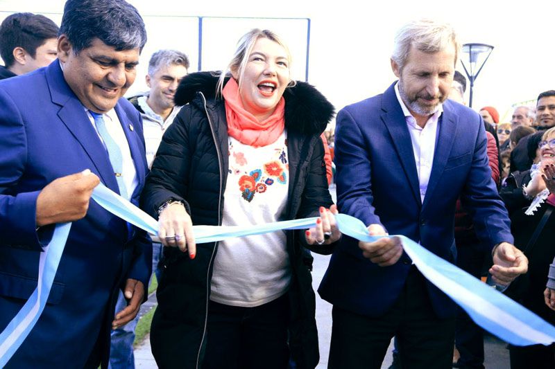Bertone y Frigerio inauguraron obras en Río Grande